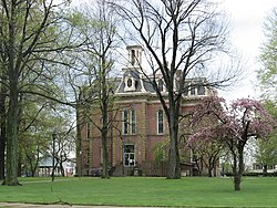 Coshocton County Courthouse rear